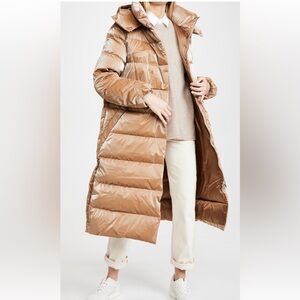 ADD down coat with detached hood